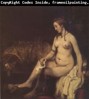 Rembrandt Peale Bathsheba at Her Bath (mk05)